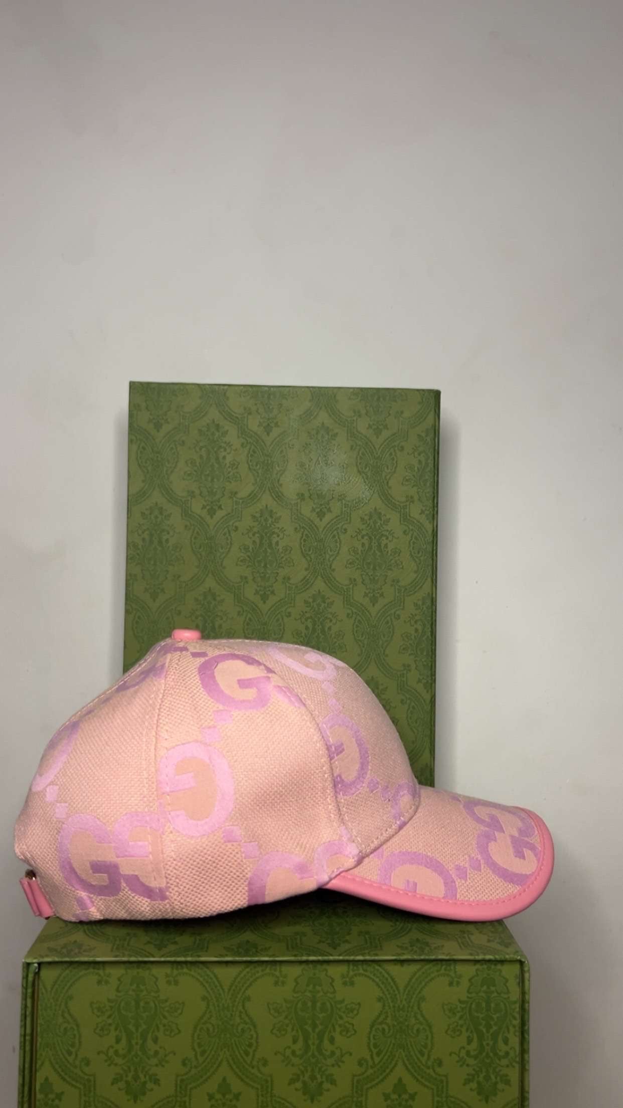 Casquette Gucci rose