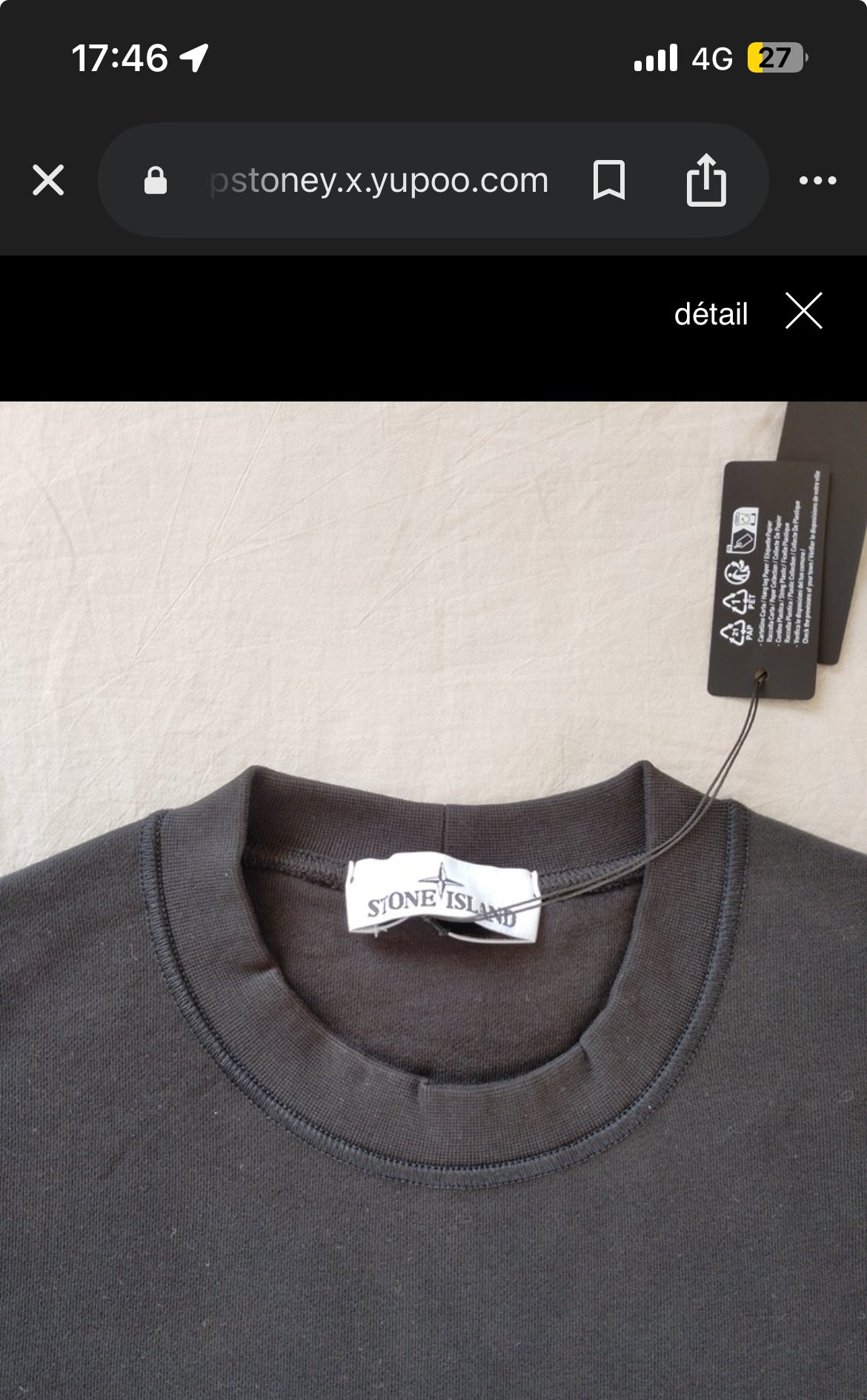 Pull stone island