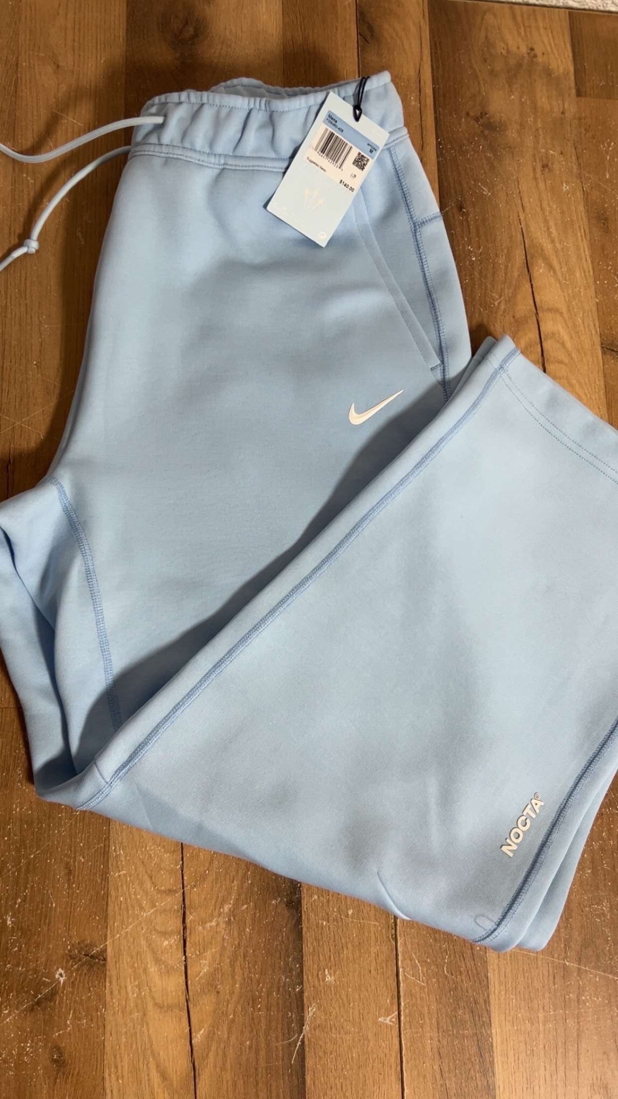 Ensemble Nike tech nocta bleu clair