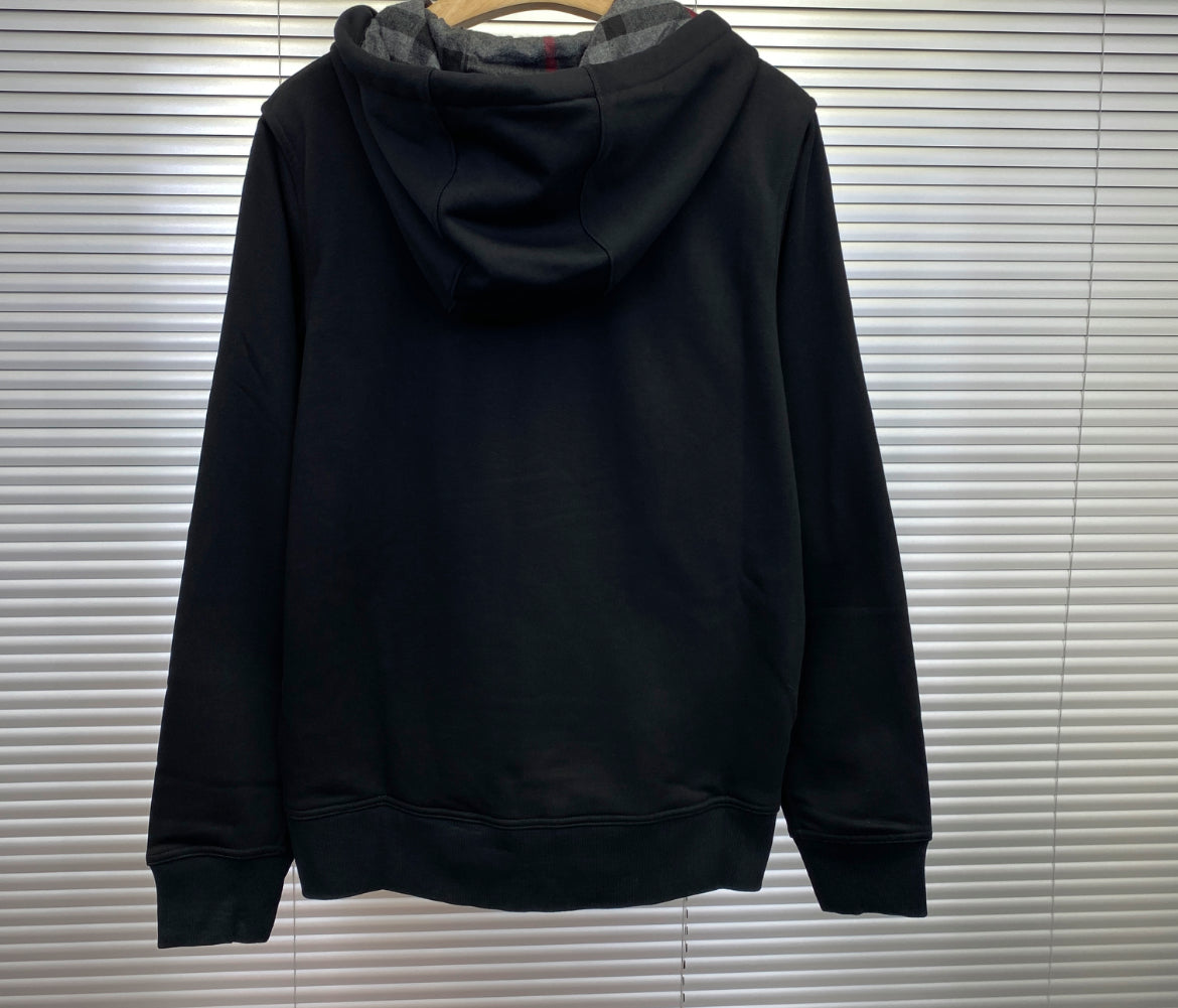 Zip Burberry noir intérieur