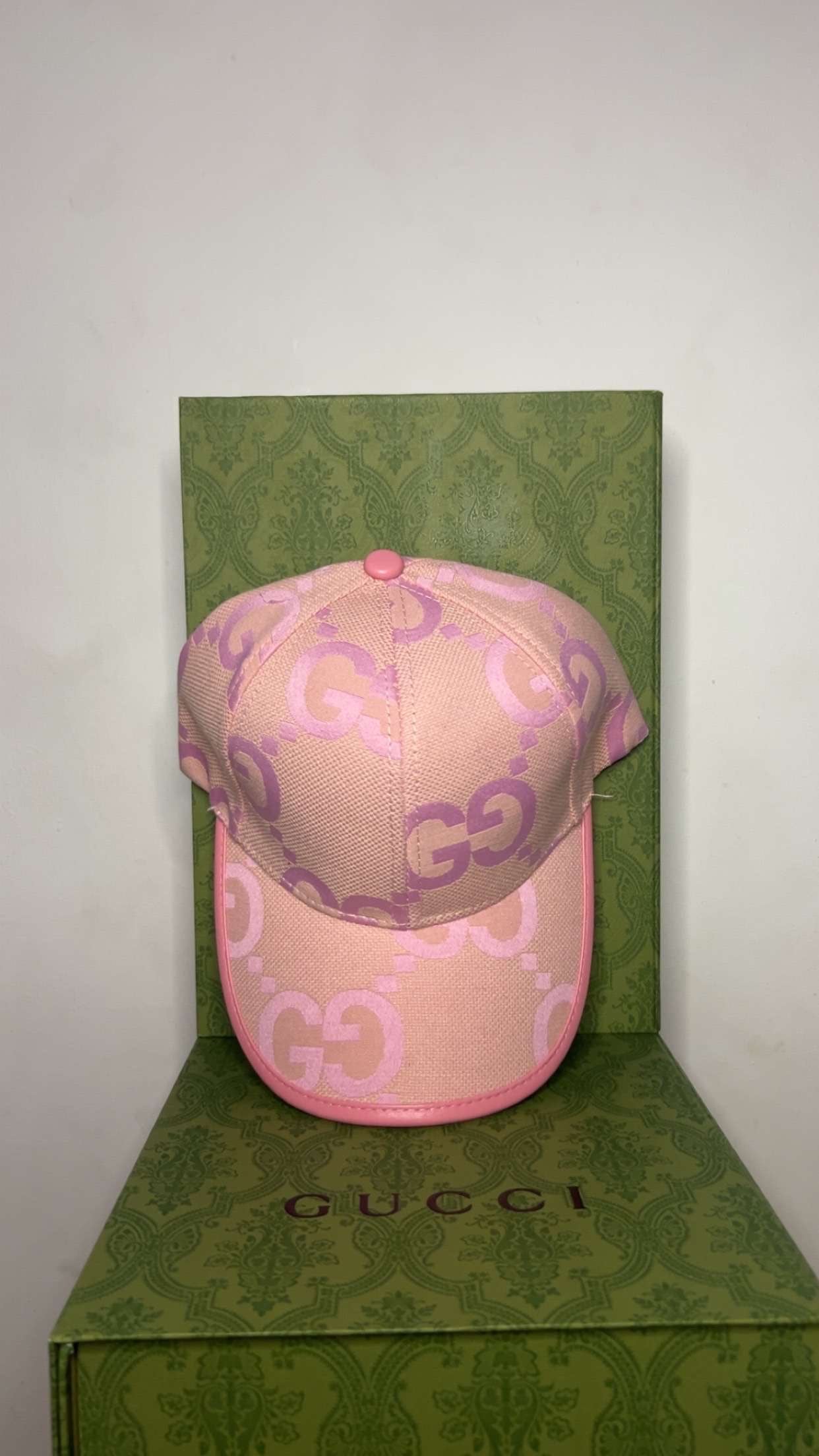 Casquette Gucci rose