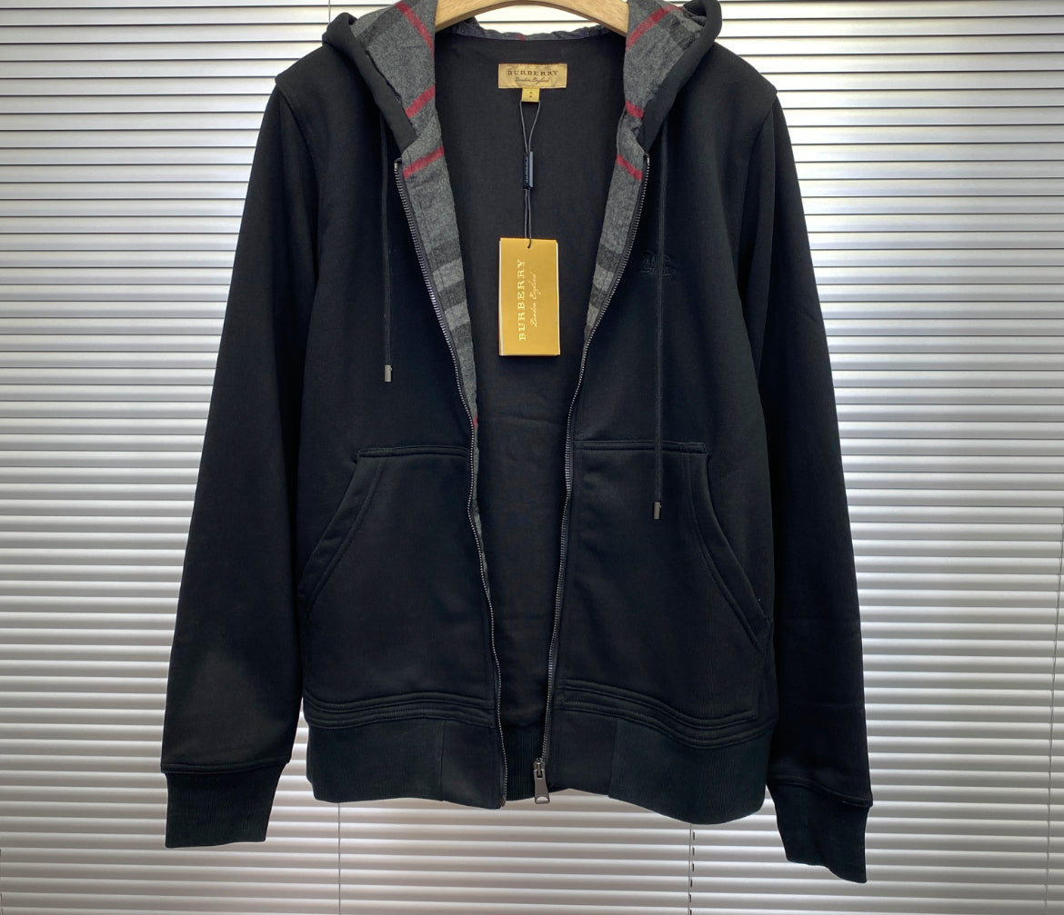 Zip Burberry noir intérieur