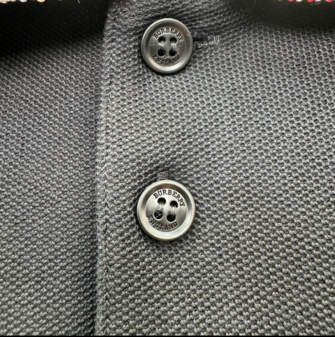 Polo Burberry noir