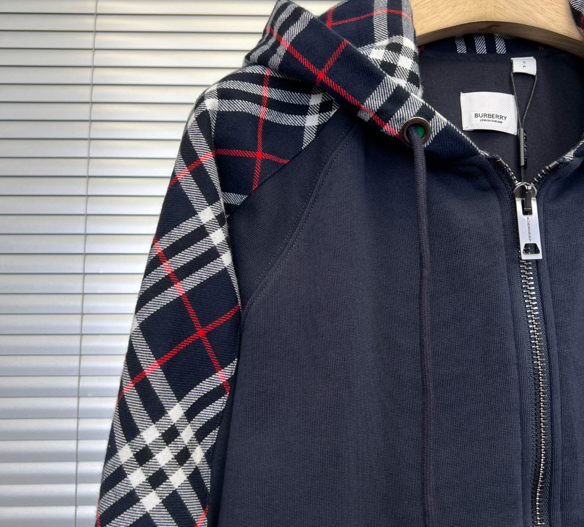 Zip Burberry noir extérieur