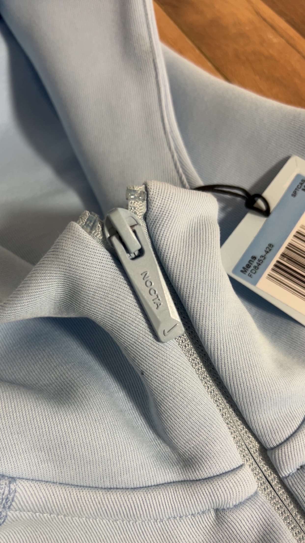 Ensemble Nike tech nocta bleu clair