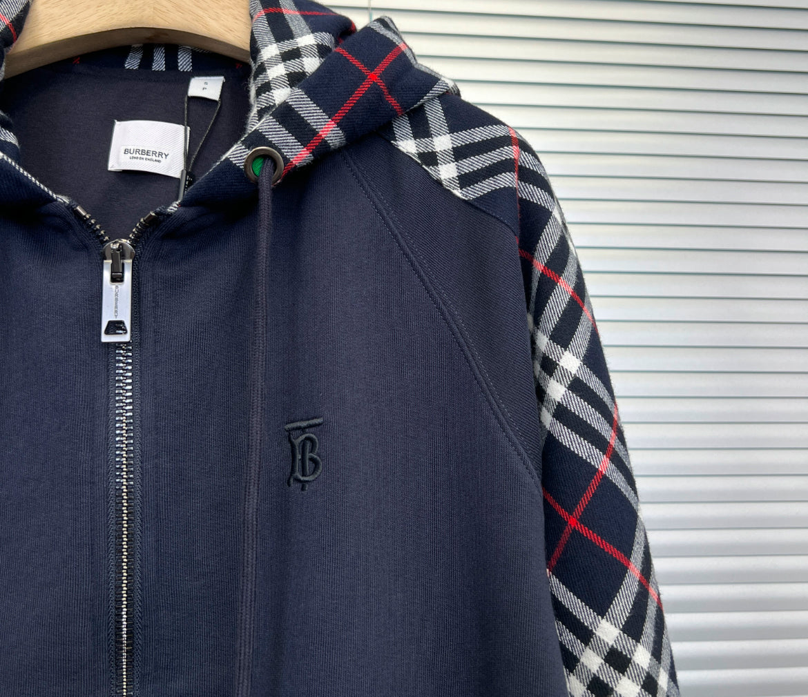 Zip Burberry noir extérieur