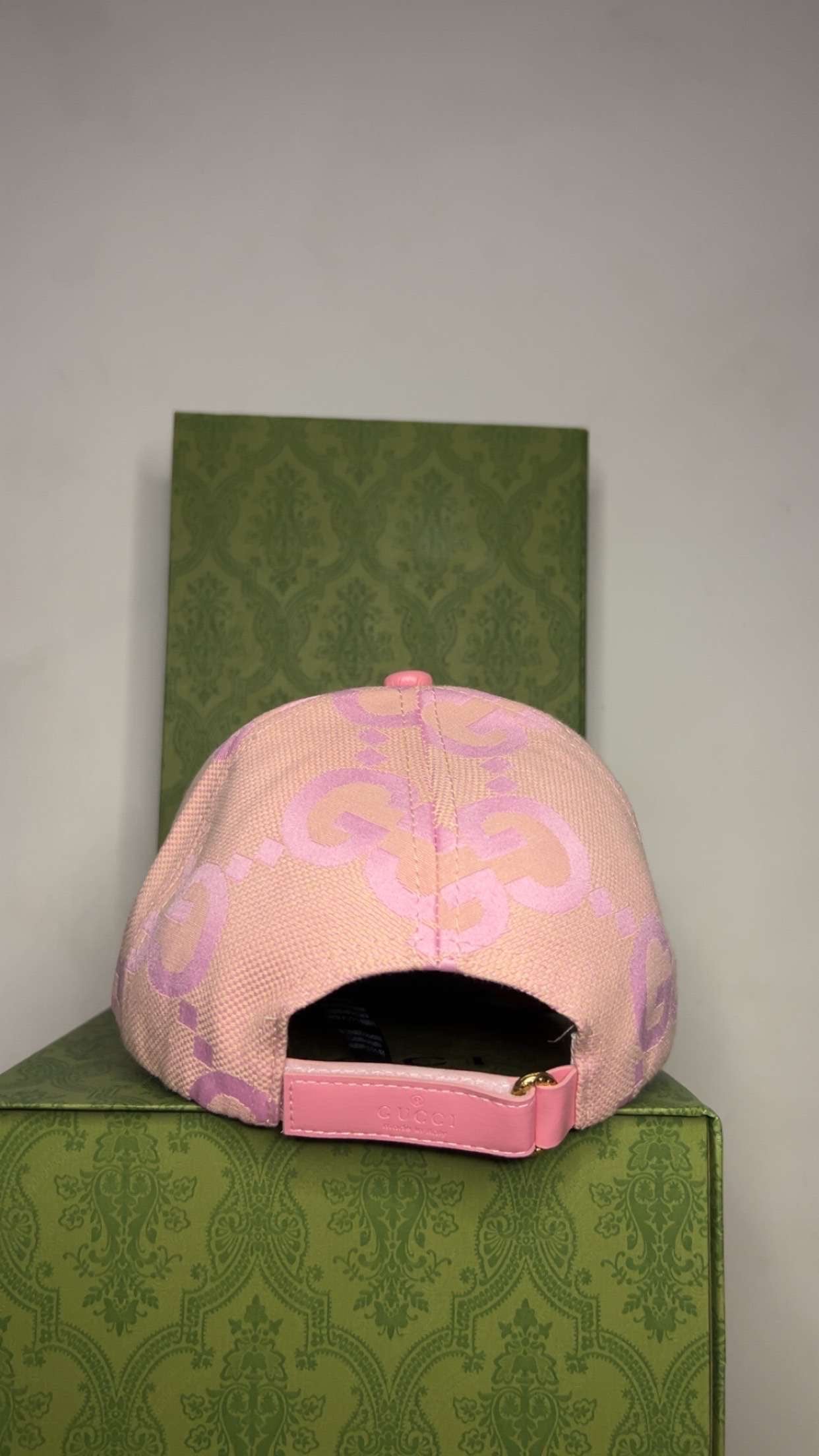 Casquette Gucci rose